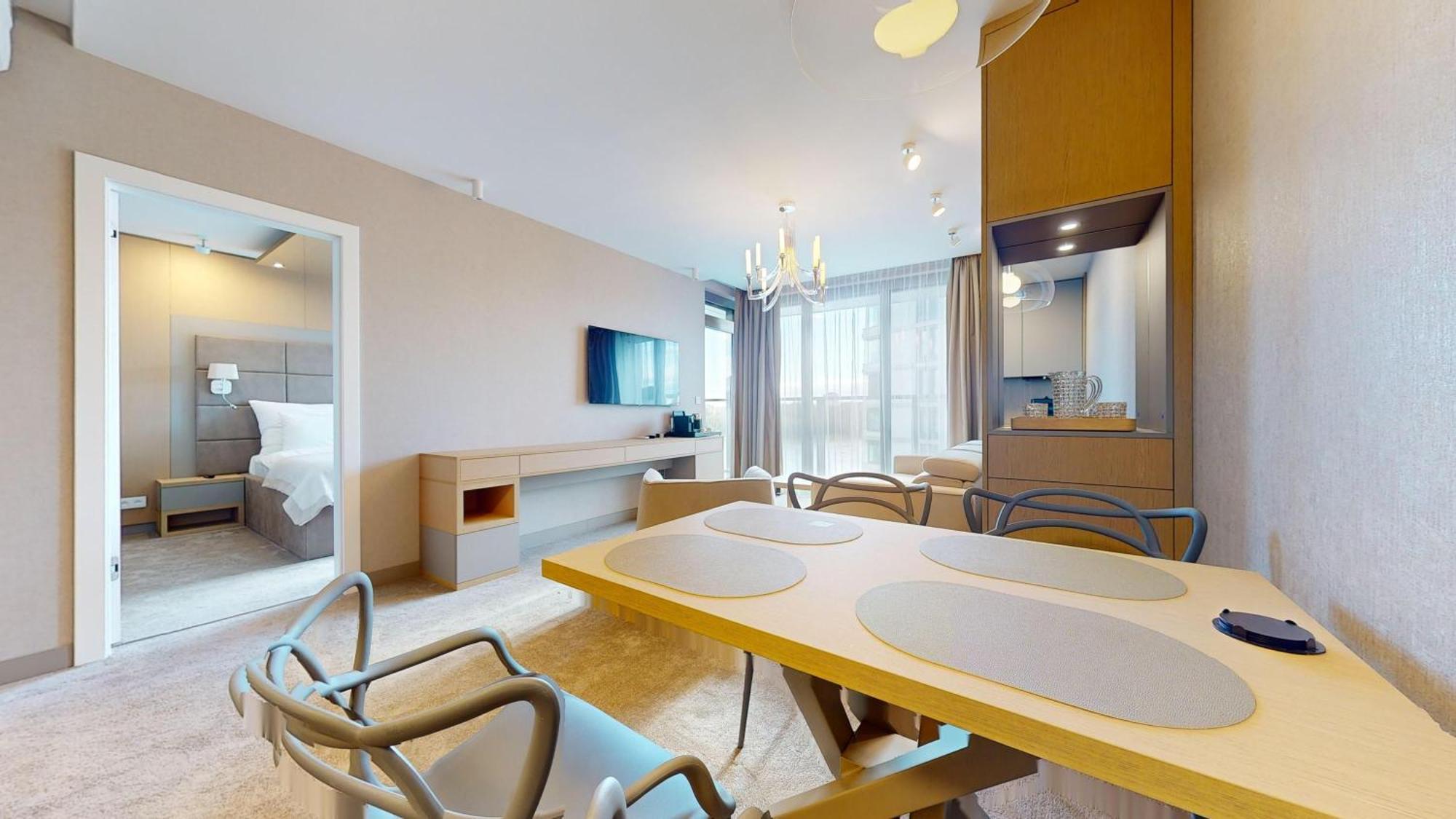 Eurovea Tower Apartments Bratislava Ngoại thất bức ảnh